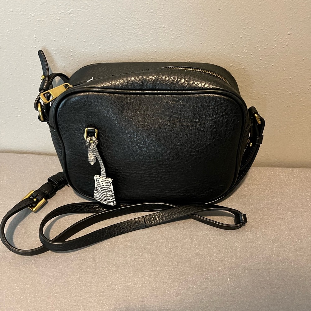 Jcrew leather crossbody.